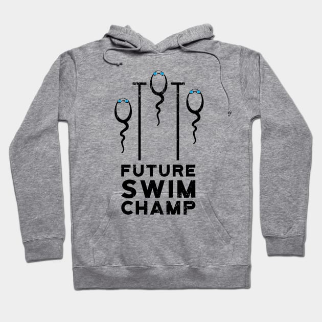 Future Swim Champ 2 Hoodie by atomguy